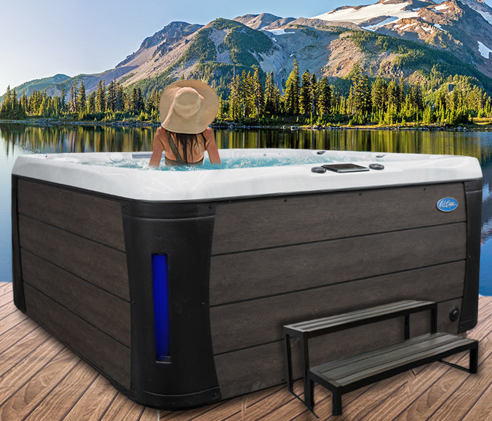 Calspas hot tub being used in a family setting - hot tubs spas for sale Conroe